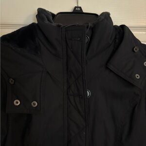 Black Winter Coat